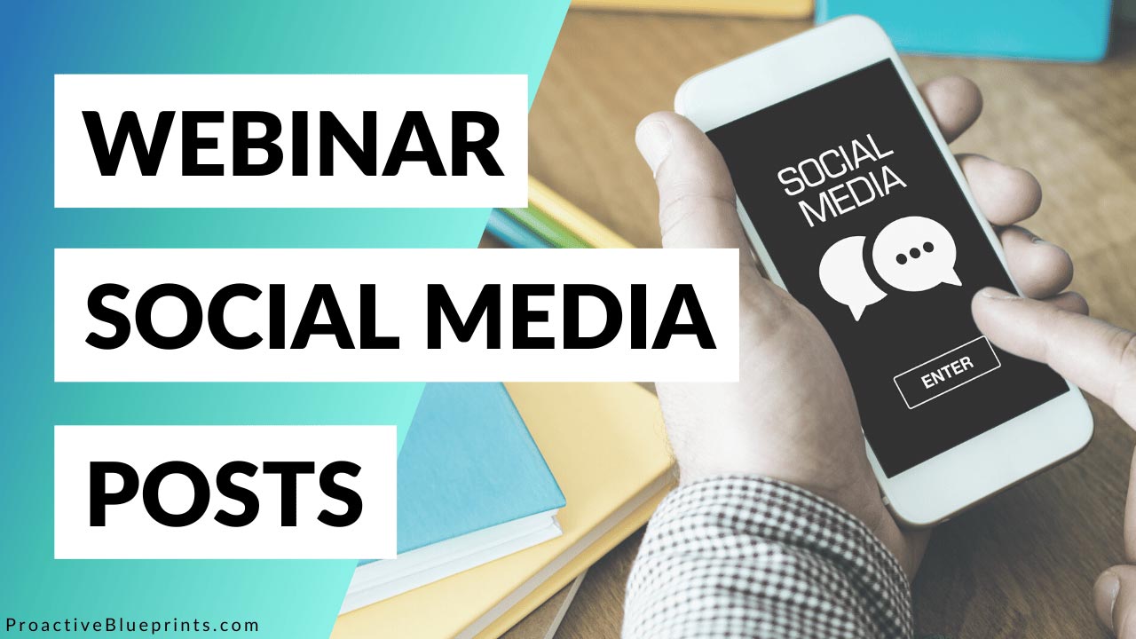 Webinar Social Media Posts